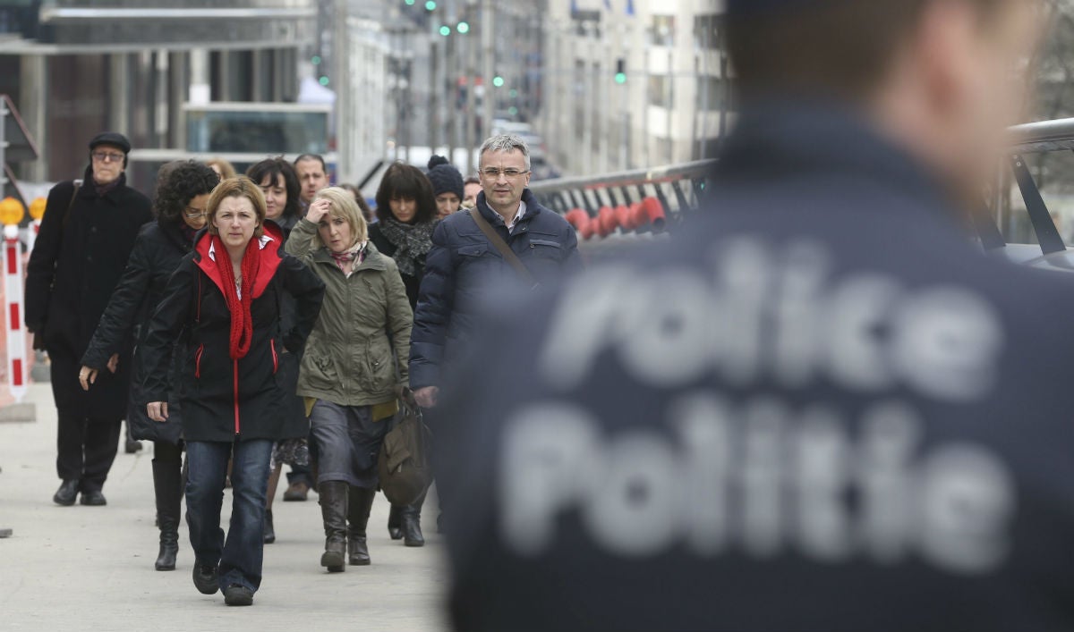 Bélgica efectúa 13 registros en Bruselas en los que se ha detenido a 9 personas Bélgica efectúa 13 registros en Bruselas en los que se ha detenido a 9 personas