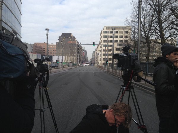 "Las calles de Bruselas están desiertas, la ciudad está en estado de shock" "Las calles de Bruselas están desiertas, la ciudad está en estado de shock"