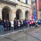 Minuto de silencio en Gijón por las víctimas de Bruselas