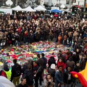 Concentración en Bruselas por las victimas del atentado