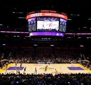 El Staples Center, cancha de los Lakers y de los Clippers El Staples Center, cancha de los Lakers y de los Clippers