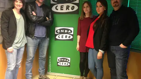 El grupo pontevedrés The Soul Breakers en Pontevedra en la Onda Susana Pedreira con The Soul Breakers