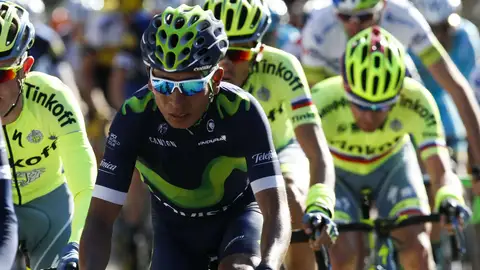 Nairo Quintana, en la Volta Catalunya Nairo Quintana, en la Volta Catalunya