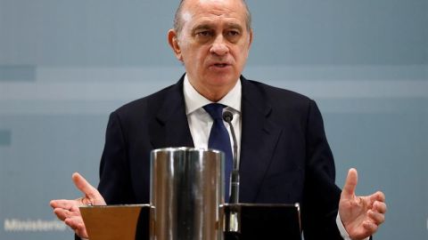 El ministro de Interior, Jorge Fern&aacute;ndez D&iacute;az
