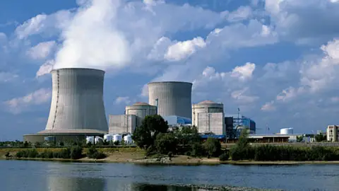 Una central nuclear