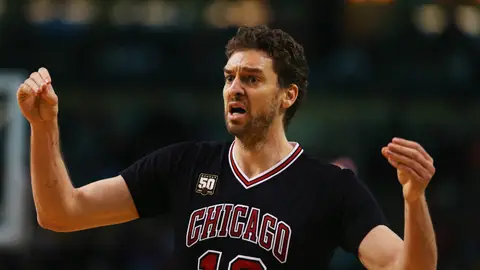 Pau Gasol, en un partido con los Bulls Pau Gasol, en un partido con los Bulls
