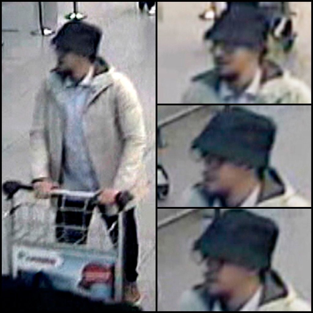 La Policía belga difunde un vídeo del presunto tercer terrorista del aeropuerto La Policía belga difunde un vídeo del presunto tercer terrorista del aeropuerto