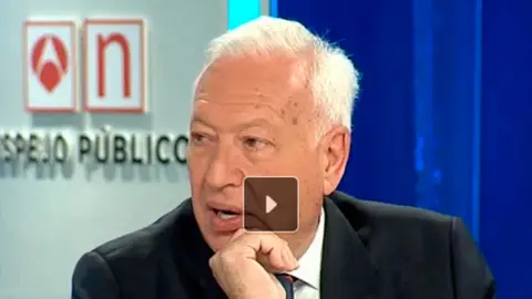 José Manuel García Margallo en Espejo Público José Manuel García Margallo en Espejo Público