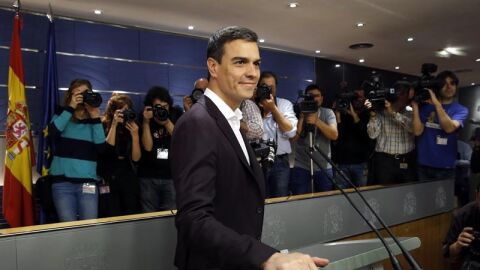 El l&iacute;der socialista, Pedro S&aacute;nchez