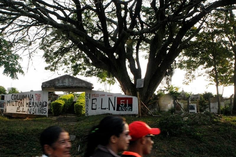 Venezuela anuncia un "paso histórico" entre el Gobierno colombiano y la guerrilla ELN Venezuela anuncia un "paso histórico" entre el Gobierno colombiano y la guerrilla ELN