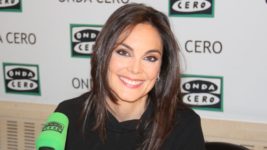 La periodista y presentadora, M&oacute;nica Carrillo, durante una entrevista en Onda Cero
