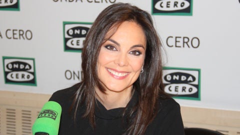 La periodista y presentadora, M&oacute;nica Carrillo, durante una entrevista en Onda Cero
