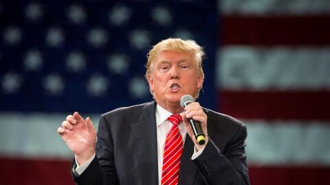 El candidato republicano, Donald Trump.