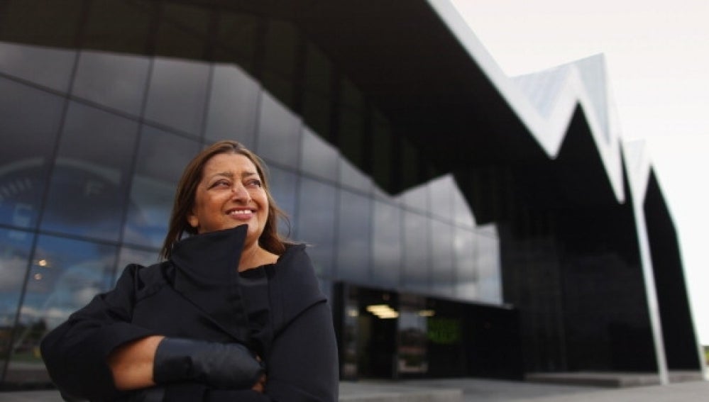 La arquitecta angloiraquí, Zaha Hadid