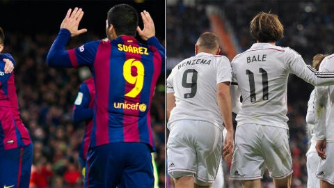 La MSN y la BBC se ven las caras en el Cl&aacute;sico