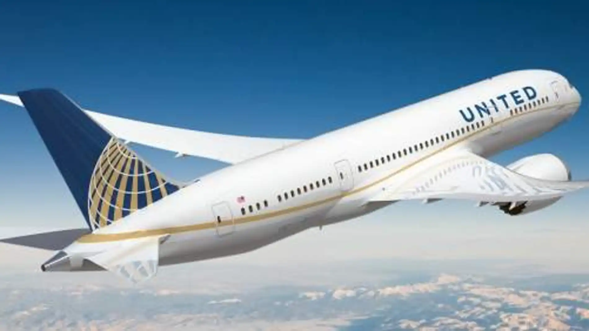 Avión de la compañía United Airlines