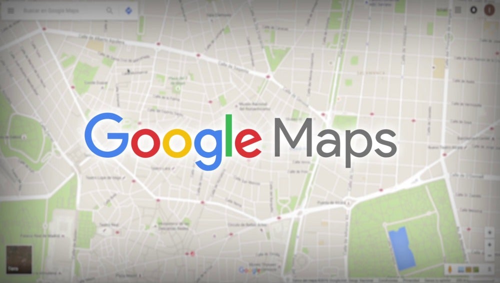 Icono de la aplicación de Google Maps.