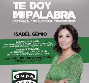 Te doy mi palabra a la Diada de Sant Jordi Te doy mi palabra a la Diada de Sant Jordi