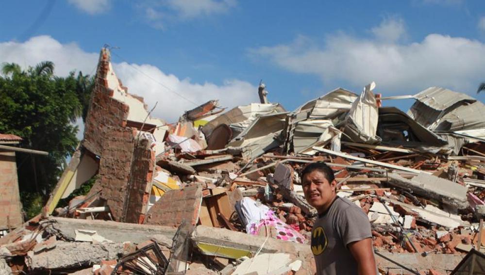 Los efectos del terremoto en Ecuador.
