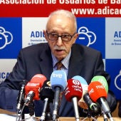  El presidente de ADICAE, Manuel Pardos