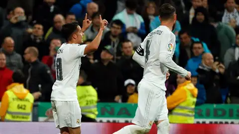 Lucas Vázque marca el segundo del Real Madrid ante el Villarreal Lucas Vázque marca el segundo del Real Madrid ante el Villarreal