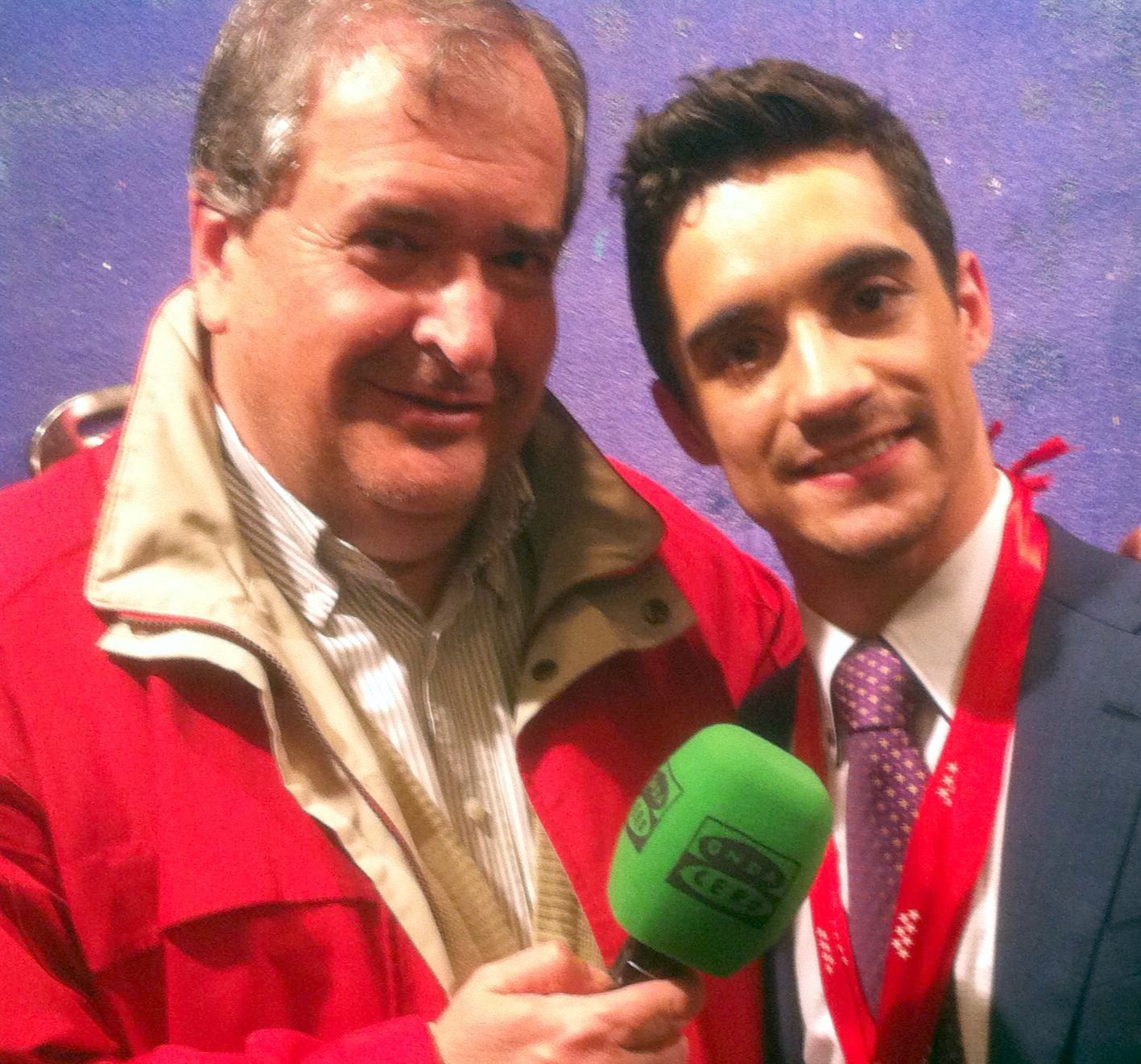 Javier Fernández: "Hay momentos en la vida en que necesitas apoyo de todos los sitios que puedan" Javier Fernández: "Hay momentos en la vida en que necesitas apoyo de todos los sitios que puedan"