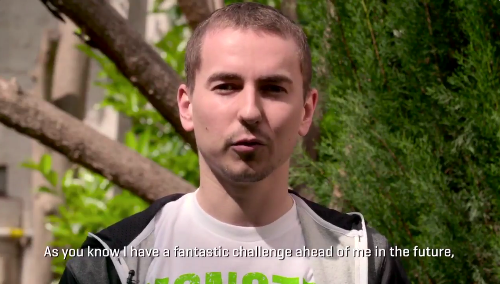 Jorge Lorenzo, tras fichar por Ducati: "Necesitaba un cambio" Jorge Lorenzo, tras fichar por Ducati: "Necesitaba un cambio"