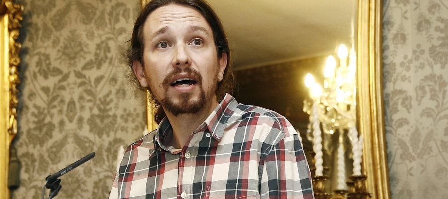 El secretario general de Podemos, Pablo Iglesias El secretario general de Podemos, Pablo Iglesias