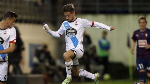 El Deportivo La Coru&ntilde;a frente al Eibar en la jornada 35 de La Liga