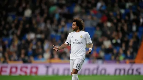 Marcelo, en un partido con el Real Madrid Marcelo, en un partido con el Real Madrid