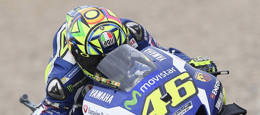 Valentino Rossi en el Gran Premio de España de MotoGP Valentino Rossi en el Gran Premio de España de MotoGP
