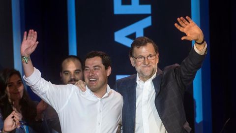 El presidente del PP y del Gobierno en funciones, Mariano Rajoy, que interviene hoy en C&oacute;rdoba en una convenci&oacute;n de Nuevas Generaciones,