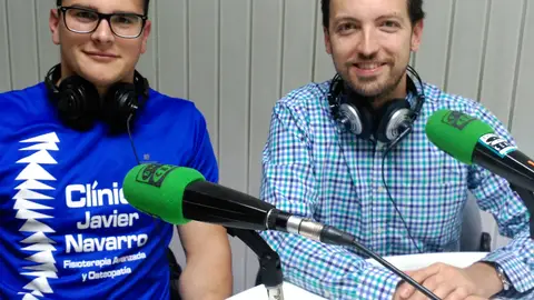 Alberto González y Javier Navarro Alberto González y Javier Navarro