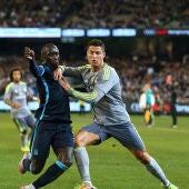 Cristiano Ronaldo se mide a Sagna