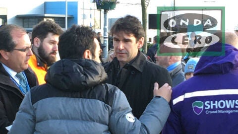 Aitor Karanka en el Etihad Stadium