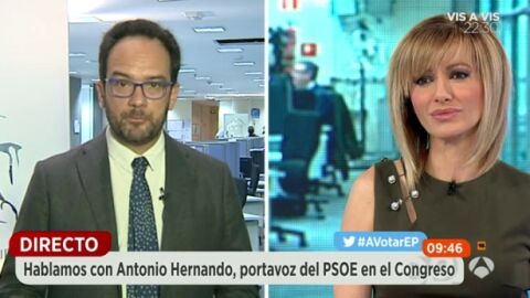 Antonio Hernando en Espejo P&uacute;blico