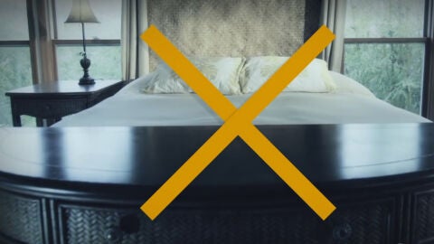 Hacer la cama es malo para la salud