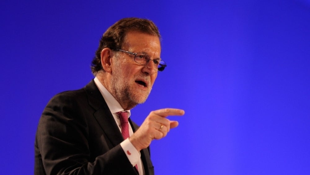 Mariano Rajoy en un acto