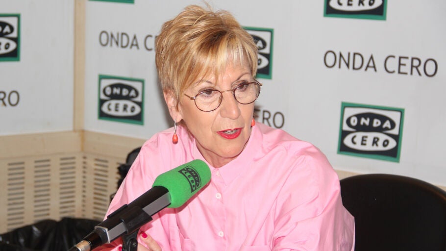 Rosa D&iacute;ez durante una entrevista en Onda Cero