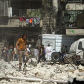 Un total de 250 muertos tras 30 ataques aéreos sobre la ciudad siria de Alepo