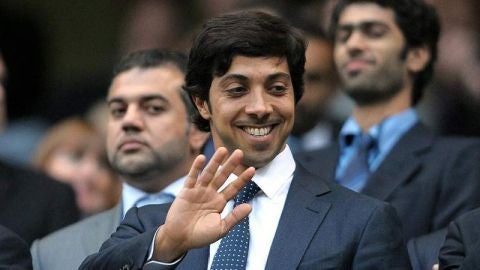 El jeque Mansour bin Zayed