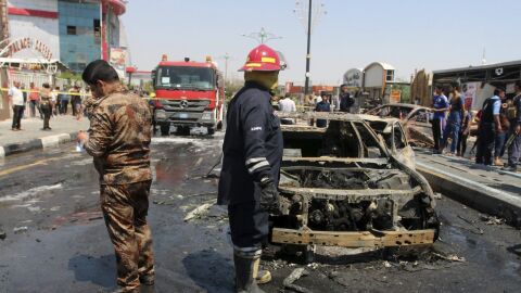 Al menos 35 muertos y 73 heridos en un doble atentado del EI en el sur de Irak