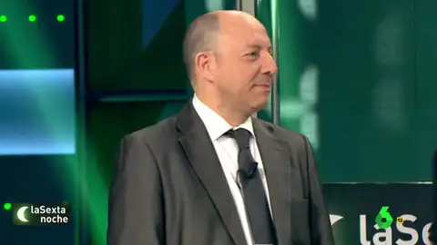 Gonzalo Bernardos, en la pizarra de laSexta Noche Gonzalo Bernardos, en la pizarra de laSexta Noche