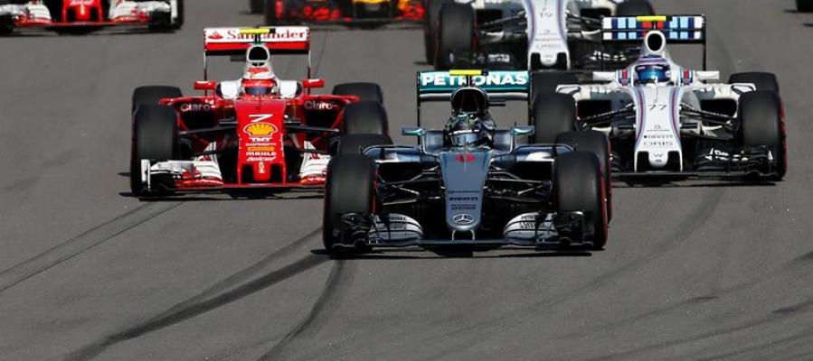 Nico Rosberg durante el GP de Rusia Nico Rosberg durante el GP de Rusia