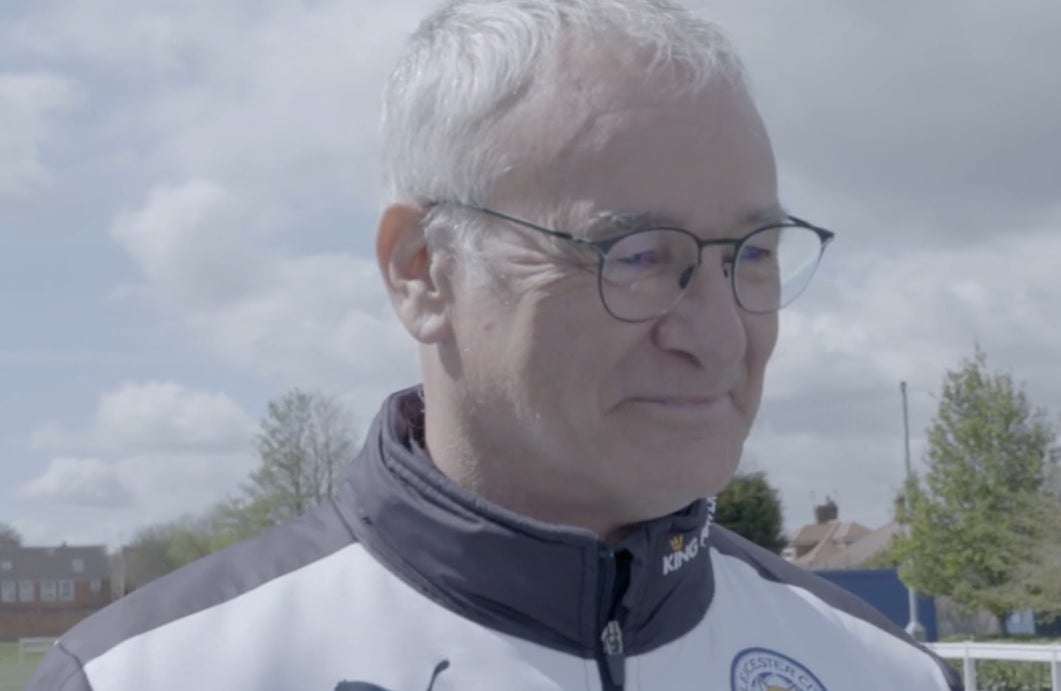 Ranieri: "Esto es algo que sucede una vez en la vida" Ranieri: "Esto es algo que sucede una vez en la vida"