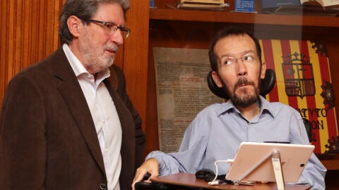 Adolfo Barrena y Pablo Echenique
