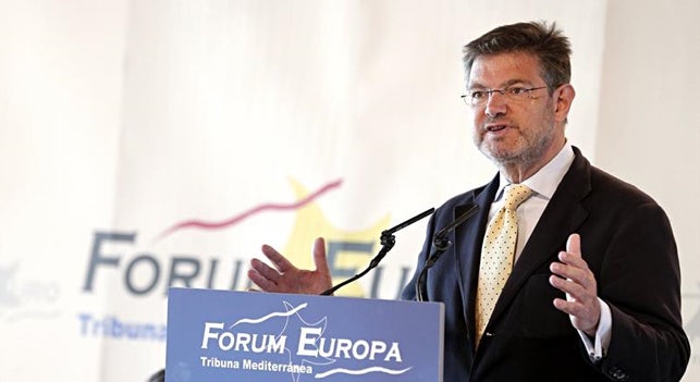 Catalá admite que la respuesta de España a la crisis de refugiados es insuficiente Catalá admite que la respuesta de España a la crisis de refugiados es insuficiente