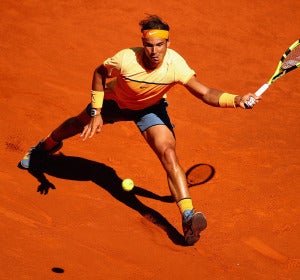 Rafael Nadal, durante un partido Rafael Nadal, durante un partido