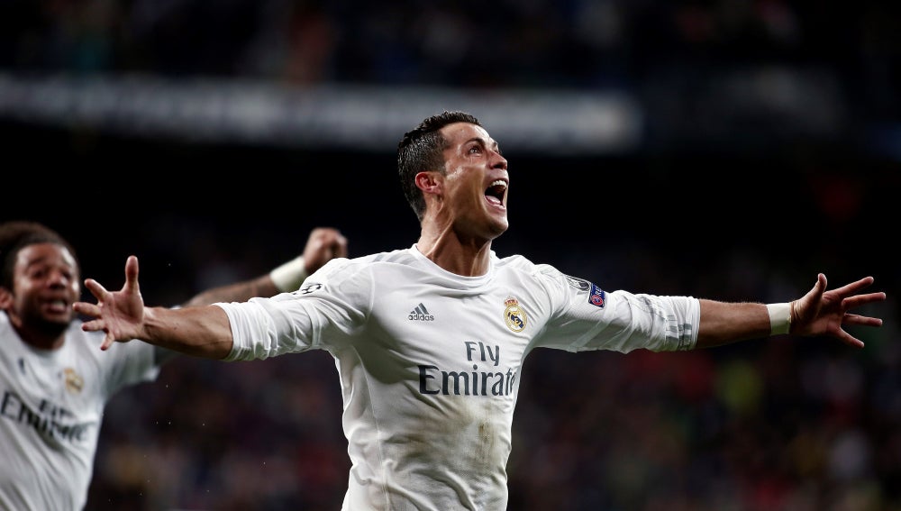 Cristiano Ronaldo celebrando un gol