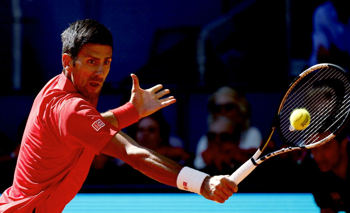Djokovic se estrena en Madrid con una victoria ante Coric Djokovic se estrena en Madrid con una victoria ante Coric